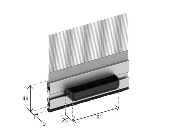 Redisia - primed zanzariera kitver dimensioni maniglietta a vaschetta.jpg Redisia - primed zanzariera kitver dimensioni maniglietta a vaschetta.jpg
