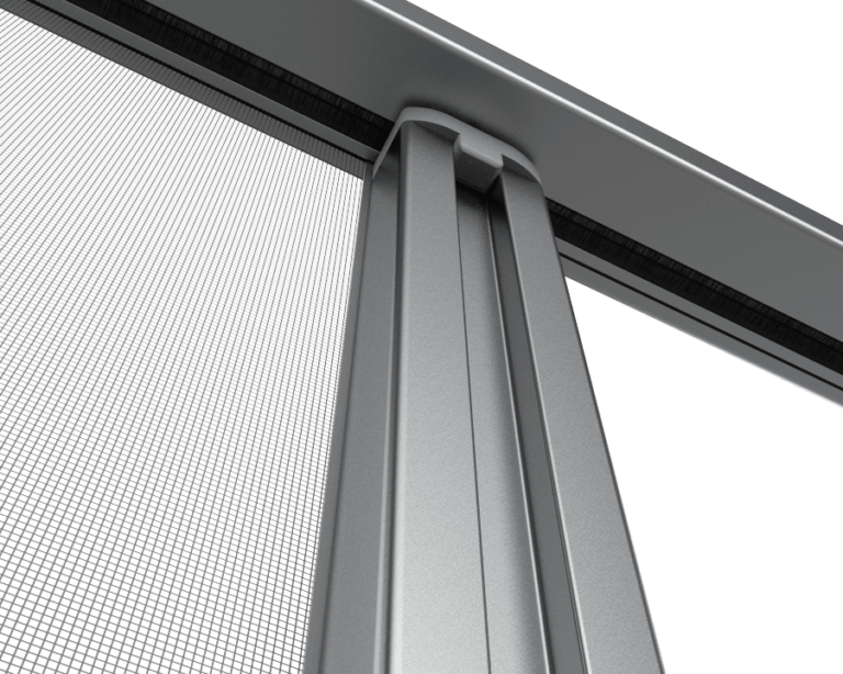 Aluminium fly screen ideal for balcony doors with maxi-openings - Viento